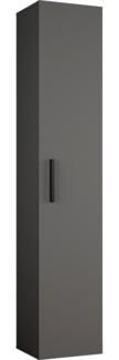 AX LIVING Schmaler Garderobenschrank Rosanno IVL – 40 cm Breite, Grau