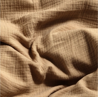 Wolkenfeld Bettwäsche Wolkenfeld Premium Musselin mit Reißverschluss, Musselin, 3 teilig, aus 100% Baumwolle – Atmungsaktiv & Weich – inkl. Kissenbezug 80x80