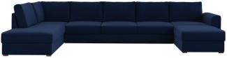 Ecksofa Wilma Large Premium, 2 Bettkasten und Schlaffunktion (Magic Velvet 2216, Seite: Links)