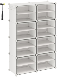 Vasagle Rollcontainer, Aktenschrank, Büroschrank mit 3 Schubladen: 2 aus Stoff, 1 Schublade aus Spanplatte, mit Rollen, Holz, Stoff, vintagebraun-schwarz, 43 x 42 x 67,5 cm