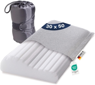 Reisekissen orthopädisches Nackenstützkissen Sympathica mit Tasche