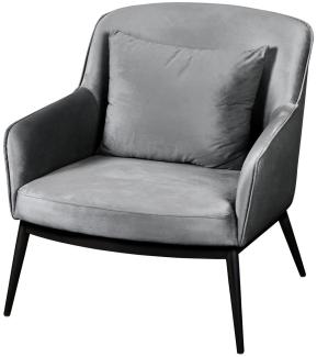 Lambert Felix Lounger gepolstert graphit Metallgestell 55894