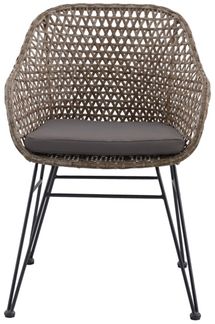 MWH Royal Riviera Dining Stuhl Iron Grey