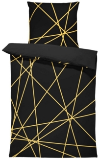 One Home Bettwäsche Stibo, Mikrofaser, 2 teilig, modern, grafisch und geometrisch