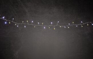 TrendLine LED Lichterkette 120 LED, warmweiß/kaltweiß Beleuchtung Deko