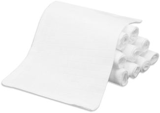 ZOLLNER Waschlappen, (10-St), 17 x 22 cm, 100% Baumwolle, vom Klinikwäschespezialisten