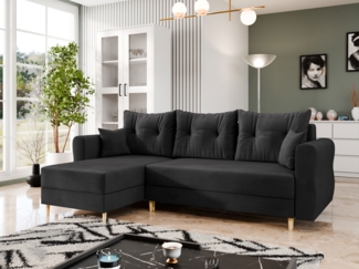 Ecksofa Zyruno L (Farbe: Manila 18)