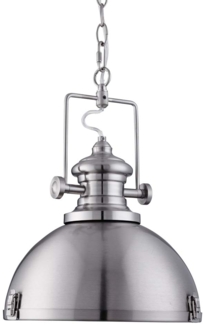 Pendelleuchte, Silber, H 150 cm, INDUSTRIAL PENDANTS