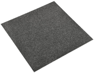 vidaXL Teppichfliesen 20 Stk. 5 m² 50x50 cm Anthrazit 147309