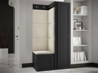 Garderoben-Set Rotuni XXV (Farbe: Schwarz, Abriamo 03)