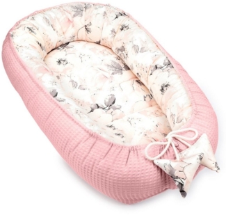 Totsy Baby Kuschelnest Babynest Neugeborene Nestchen Baby 90x50 cm - Kokon Handmade