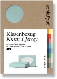 Schlafgut Kissenbezug Pure flexibler Kissenbezug für Nackenstützkissen, (1 Stück), Bio-Baumwolle mit Elasthan, mit Gummizug, bügelfrei