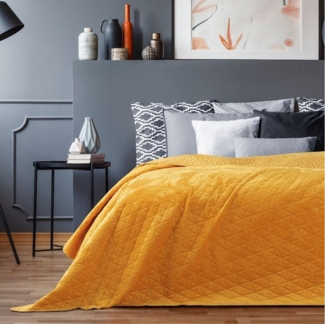 AmeliaHome Tagesdecke Tagesdecke Bettüberwurf mit Wendedesign Allzweckdecke Wohndecke Samt, ohne Kissen, Sofadecke, Couchdecke
