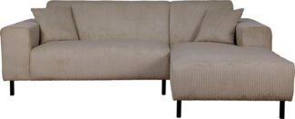 Home affaire Ecksofa ARROS L-Form, incl. loser Zierkissen, Maße B/T/H: 235/163/81 cm, auch in Cord