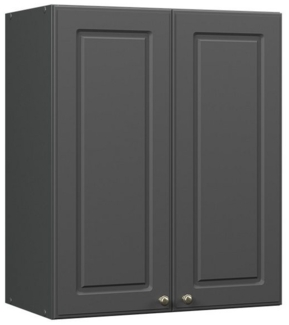 Hängeschrank Fame-Line Anthrazit-Gold Landhaus 60 cm Vicco