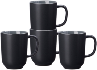 Ritzenhoff & Breker JASPER Kaffeebecher 285 ml 4er Set schwarz