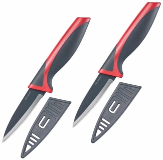 WESTMARK Schälmesser 2 Stück, gerade, Klinge 8 cm
