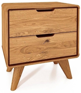 Nachttisch "Jakob" Wildeiche massiv