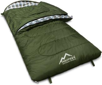 normani Deckenschlafsack Outdoor-Schlafsack Extrem 4-In-1 Antarctica, bis -40°C 500 + 250 g/m² Füllung