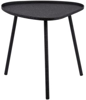 Leitmotiv Beistelltisch Boaz Iron Textured Black LM2136BK