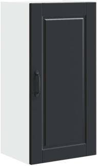 vidaXL Küchenschrank mit Regal Schwarz 40 x 31 x 80 cm Holzwerkstoff 885376