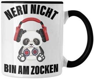 Trendation Tasse Trendation - Gamer Tasse Geschenk Jungen Zocker Mitbringsel Männer Zoc