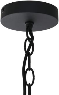 Steinhauer Pendelleuchte Semicircle 2555ZW Schwarz/Gold