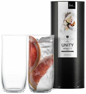 Eisch Unity SensisPlus Longdrinkgläser in 2er Geschenkröhre - A