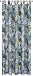 Wasserfester Terassenvorhang GARTEN 20 155X240 Schlaufen Klettverschluß