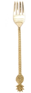 Die Ananas Gabel - Gold - Gold - 22 x 3 x 1 cm
