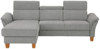 Home affaire Ecksofa Conville L-Form, Federkern, wahlweise mit Bettfunktion und Bettkasten bzw. Stauraum