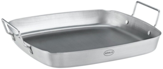 RÖSLE Grillschale RÖSLE BBQ Schale mit Griffen, Edelstahl