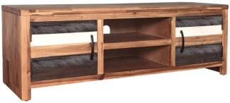 vidaXL TV-Schrank Massivholz Akazie 120x35x40 cm 246044