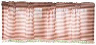 BYSURE Gardine, (1 St), Scheibengardine Streifen Küche Vorhang Klein Fenstervorhang