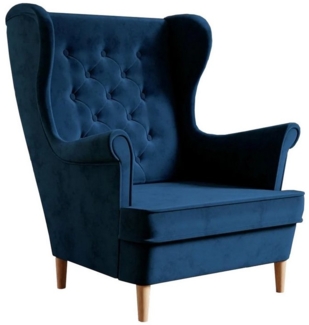 Beautysofa Sessel Falco III (stilvoll Polstersessel in skandinavisches Stil)