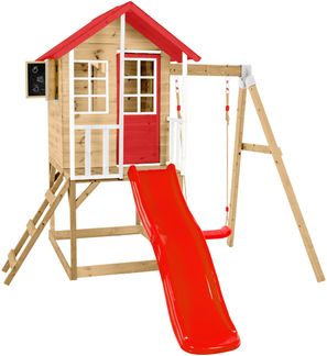 Zwerkules Lolla 2 | Kinder Stelzenhaus mit Rutsche