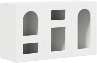 vidaXL Sideboard Weiß 100 x 35 x 59 cm Holzwerkstoff 891344