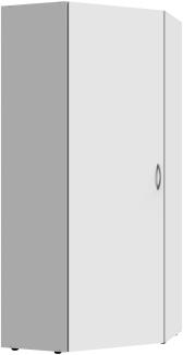 Mehrzweckschrank >MULTIRAUMKONZEP< (BxH: 80x185 cm) in WEISS - 80x185cm (BxH)