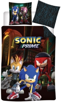 Sonic Bettwäsche 140x200 cm mit Kissenbezug 63x63 cm 100% Polyester