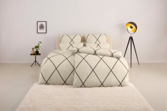 Leonique Bettwäsche Belle, Renforcé, 2 teilig, Renforcé Qualität, Reißverschluss