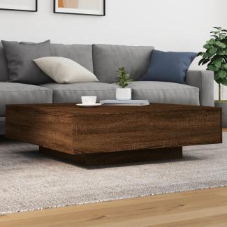 vidaXL Couchtisch Braun Eichen-Optik 100x100x31 cm Holzwerkstoff 836601