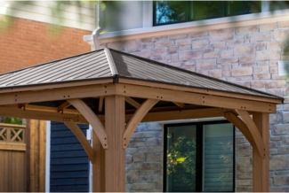 Westmann Holz Pavillon Devon 1214 | Natur |