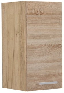 Vicco Hängeschrank R-Line, Sonoma/Goldkraft Eiche, 30 cm