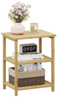 Dripex Beistelltisch Kleiner Nachttisch, platzsparender Wohnzimmertisch, L40xB30cm, Verschleißfest, stabil