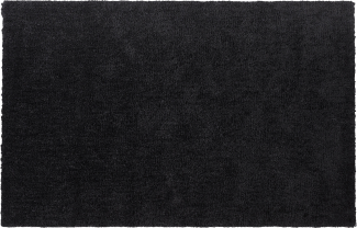 Teppich schwarz 200 x 300 cm Shaggy DEMRE