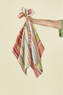 Ib Laursen Geschirrtuch Ib Laursen Geschirrtuch Streifen Multicolor gebündelt (3er-Set)