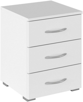 rauch Nachtkommode Nachttisch Nachtkonsole Beistelltisch Kommode Sideboard TORRENT, mit 3 geräumigen Schubkästen, Breite 40 cm MADE IN GERMANY