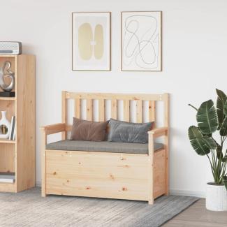vidaXL Sitzbank 112,5x51,5x96,5 cm Massivholz Kiefer 823559