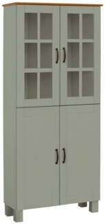 Home affaire Hochschrank Rodby FSC®-zertifiziertes Massivholz, Breite 75cm, Höhe 170cm