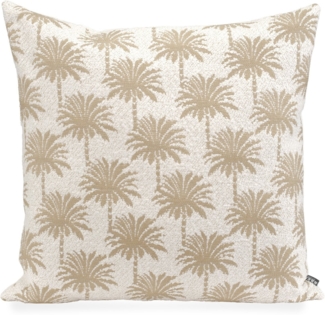 H.O.C.K. Dekokissen Vamosa Palms, Outdoorkissen inkl. Füllung, 45x45 cm, Dekokissen, Palmen, schwarz